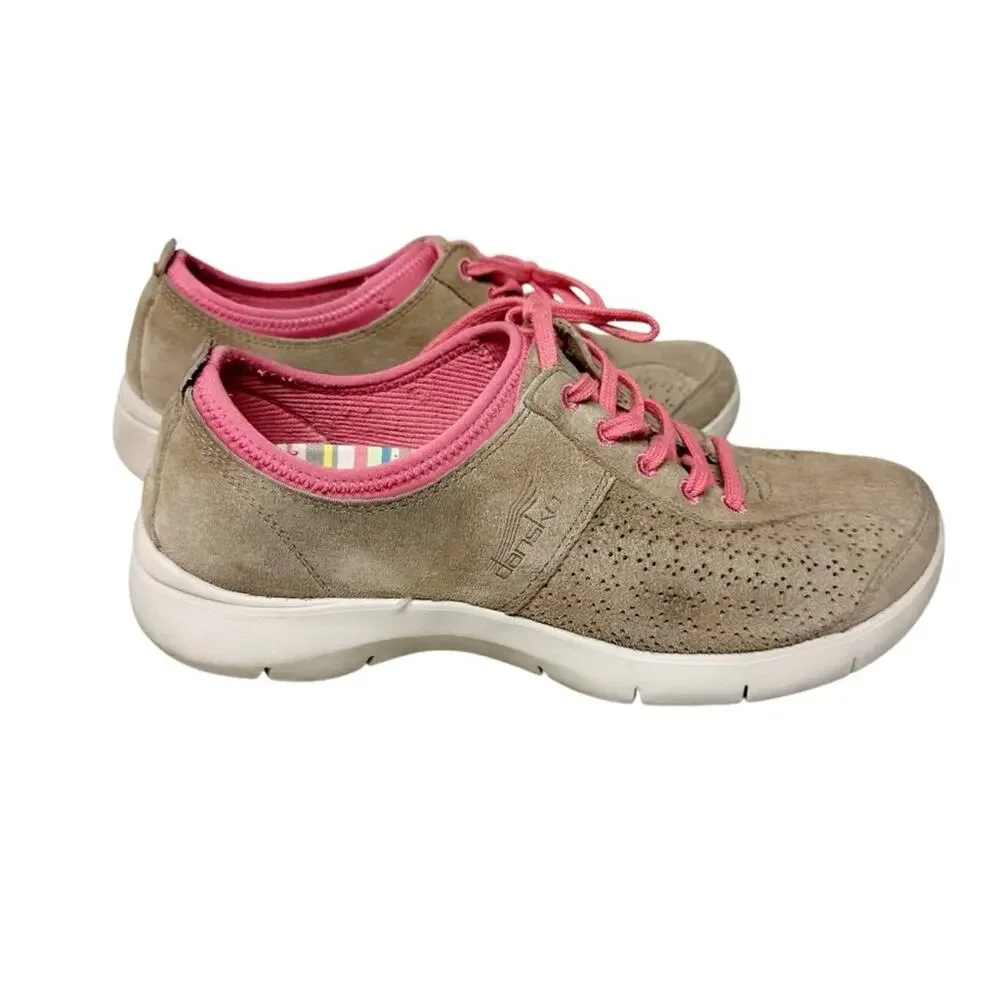 Dansko ‘Elise’ Suede Comfort Walking Shoes Oxford Sneaker